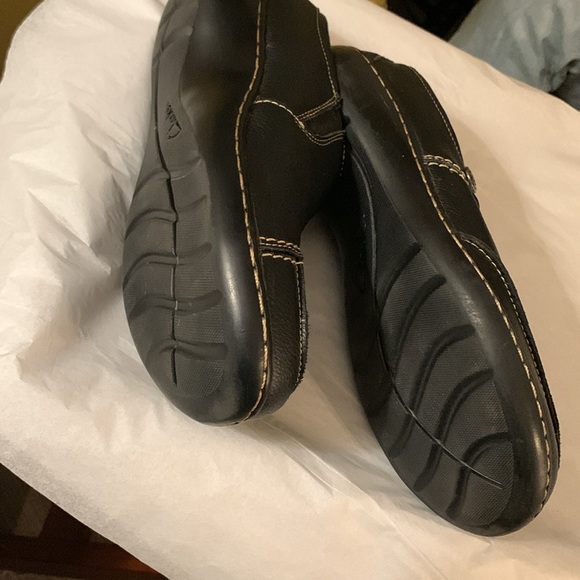 Clarks Ashland Lane Q black shoes size 10 M - Picture 8 of 8